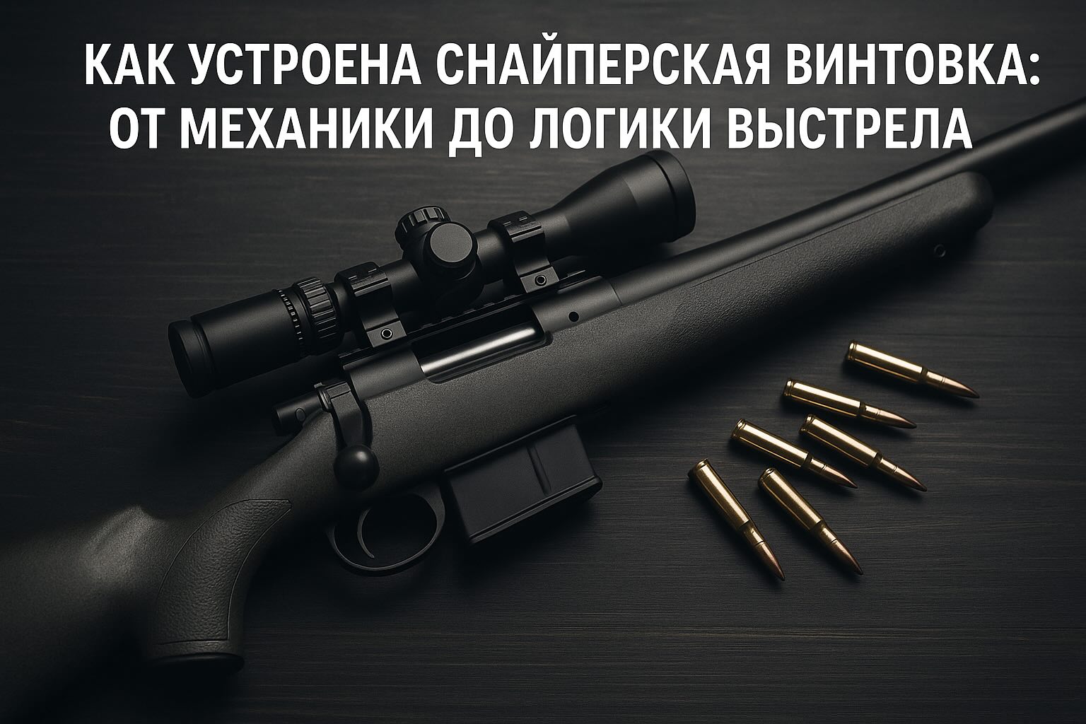 Как устроена снайперская винтовка: от механики до логики выстрела